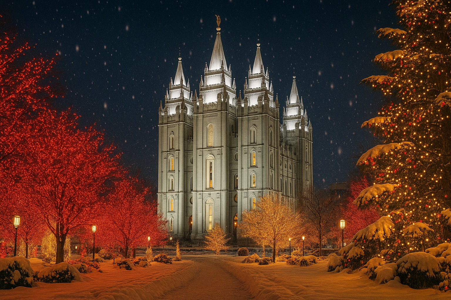 A large, excited crowd at an outdoor music festival event in Salt Lake City.
